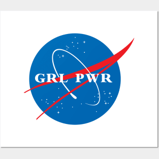 Girl Power GRL PWR Posters and Art